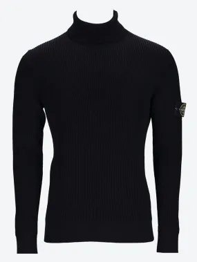 Full rib rws wool turtleneck