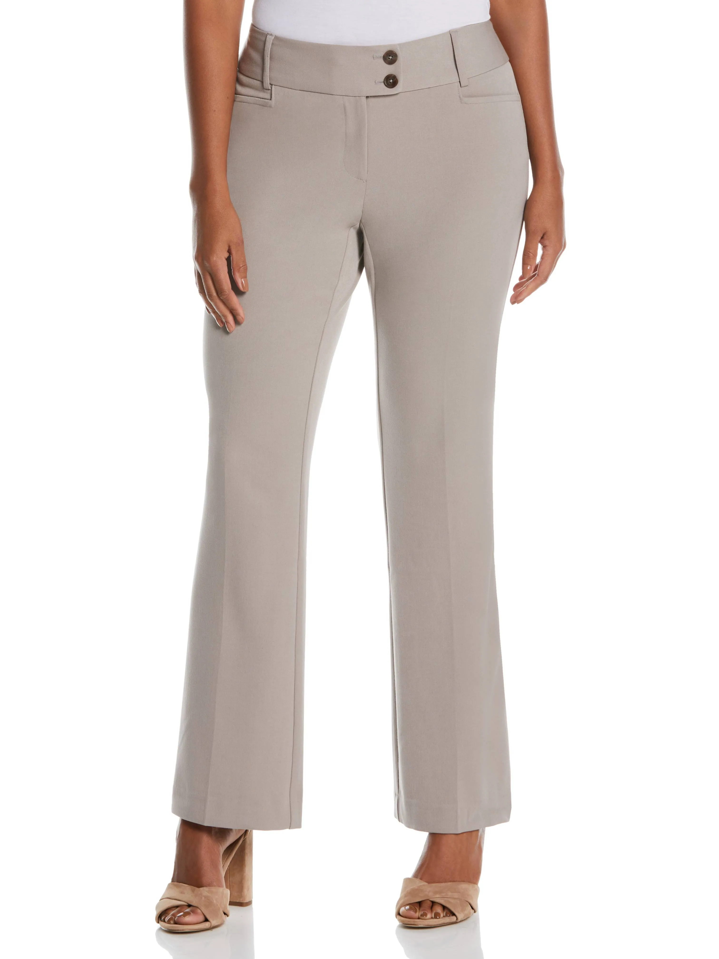 Gabardine Bootcut Pant - Curvy Fit