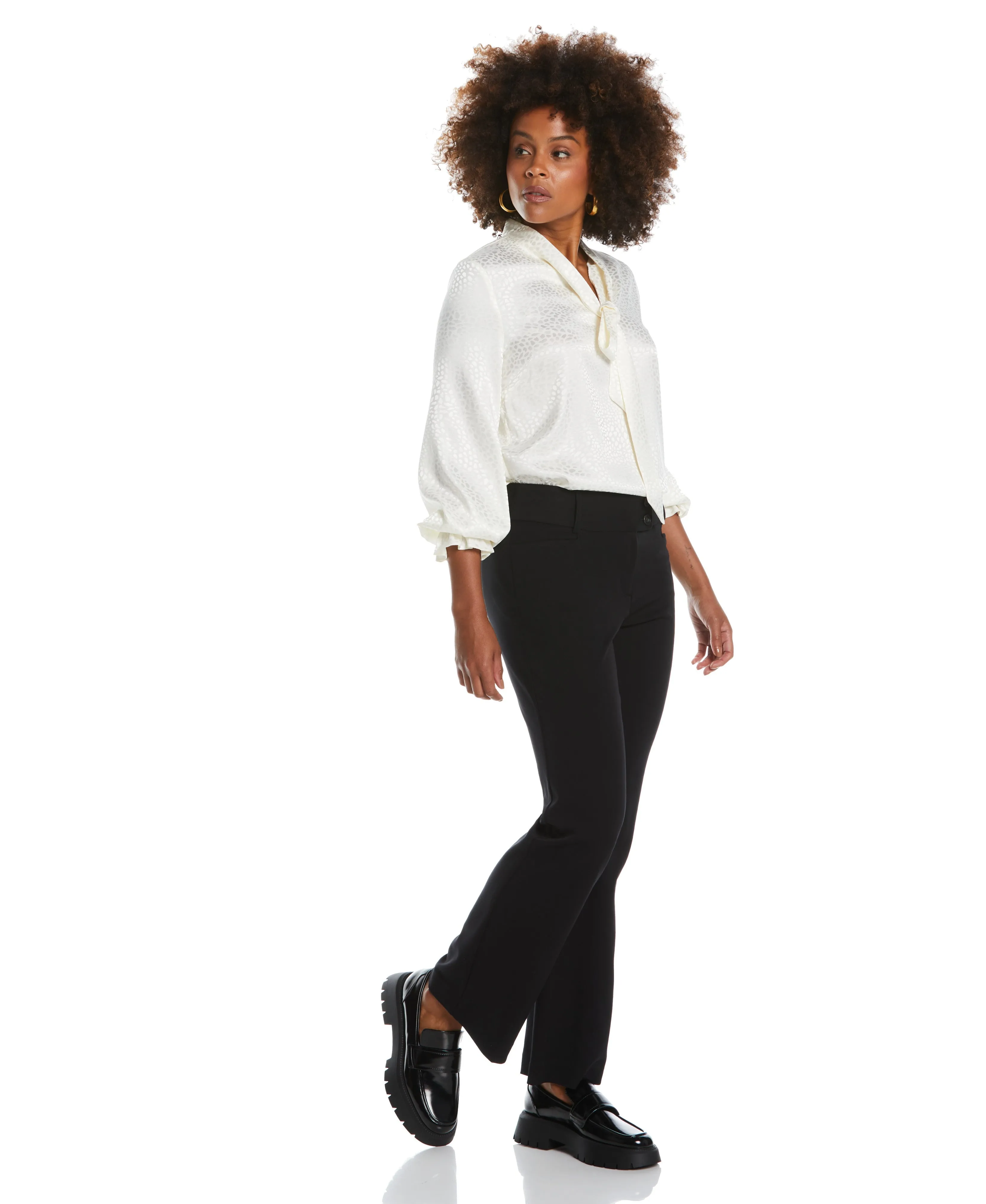 Gabardine Bootcut Pant - Curvy Fit