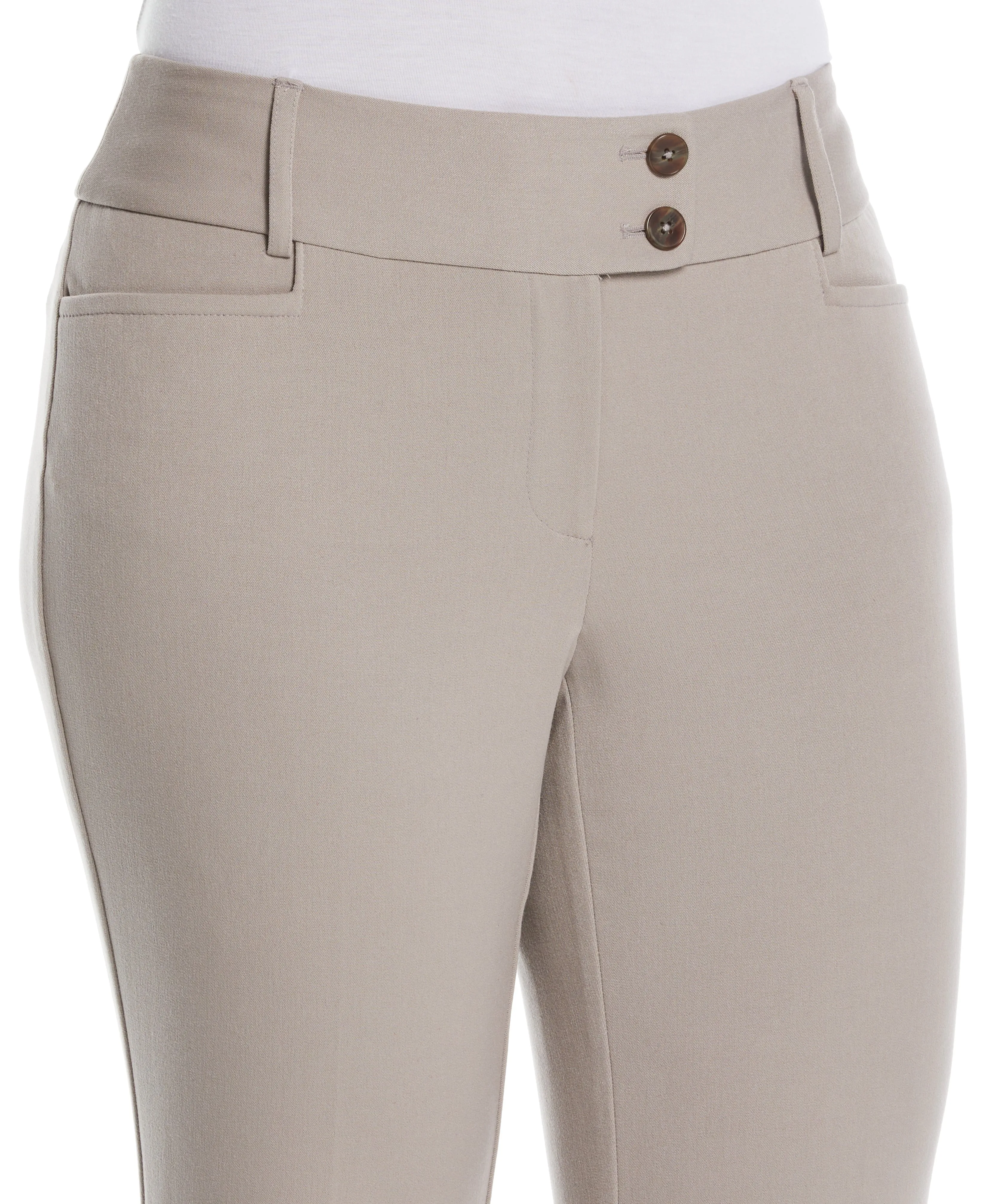 Gabardine Bootcut Pant - Curvy Fit