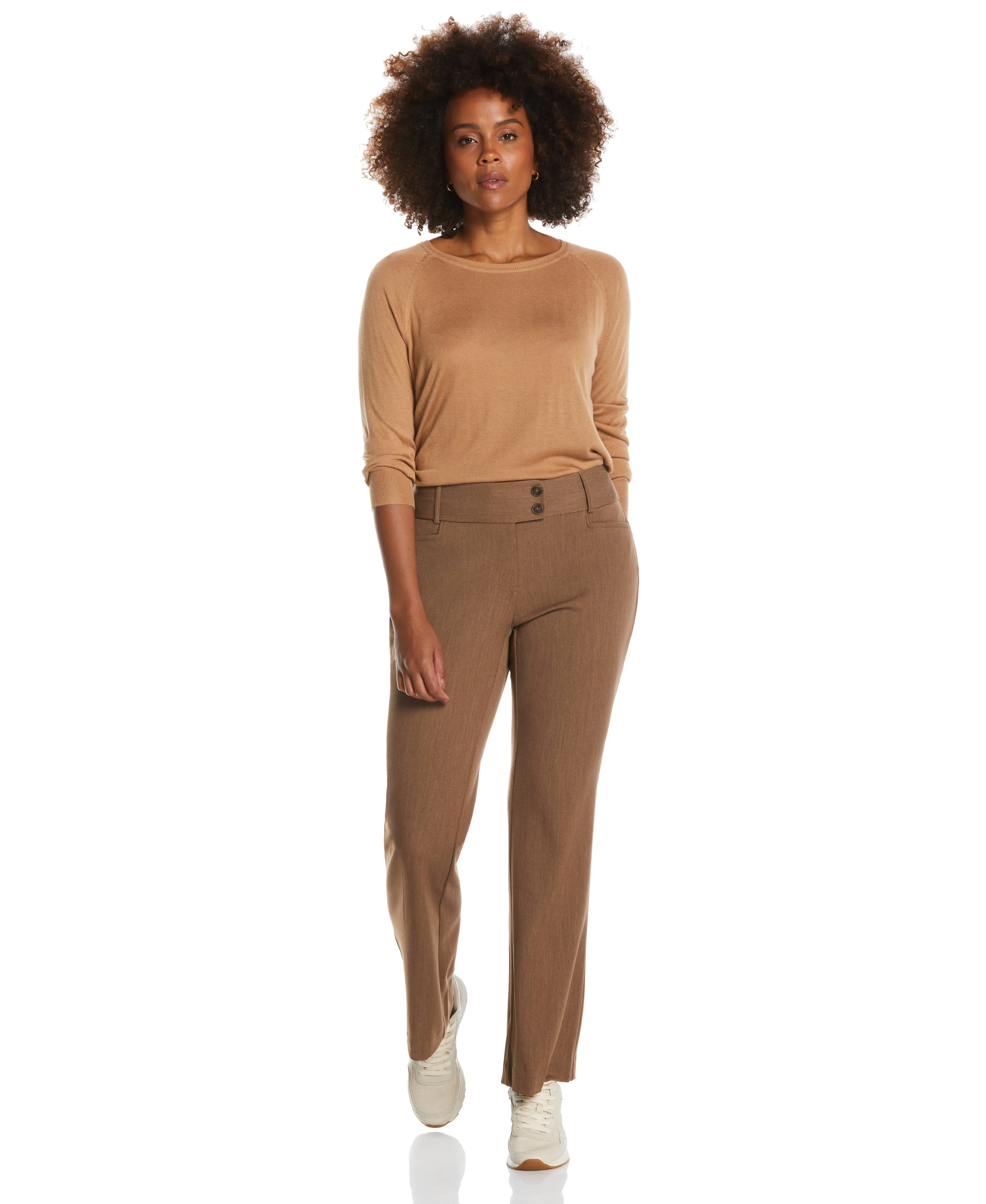 Gabardine Bootcut Pant - Curvy Fit