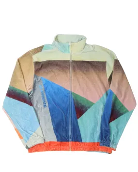 Geo Velour Track Jacket