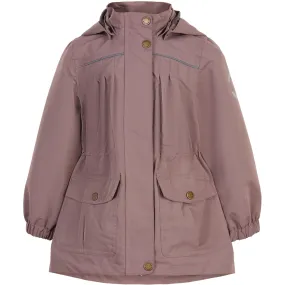 Girl Summer Jacket with Recycled material - Twilight Mauve