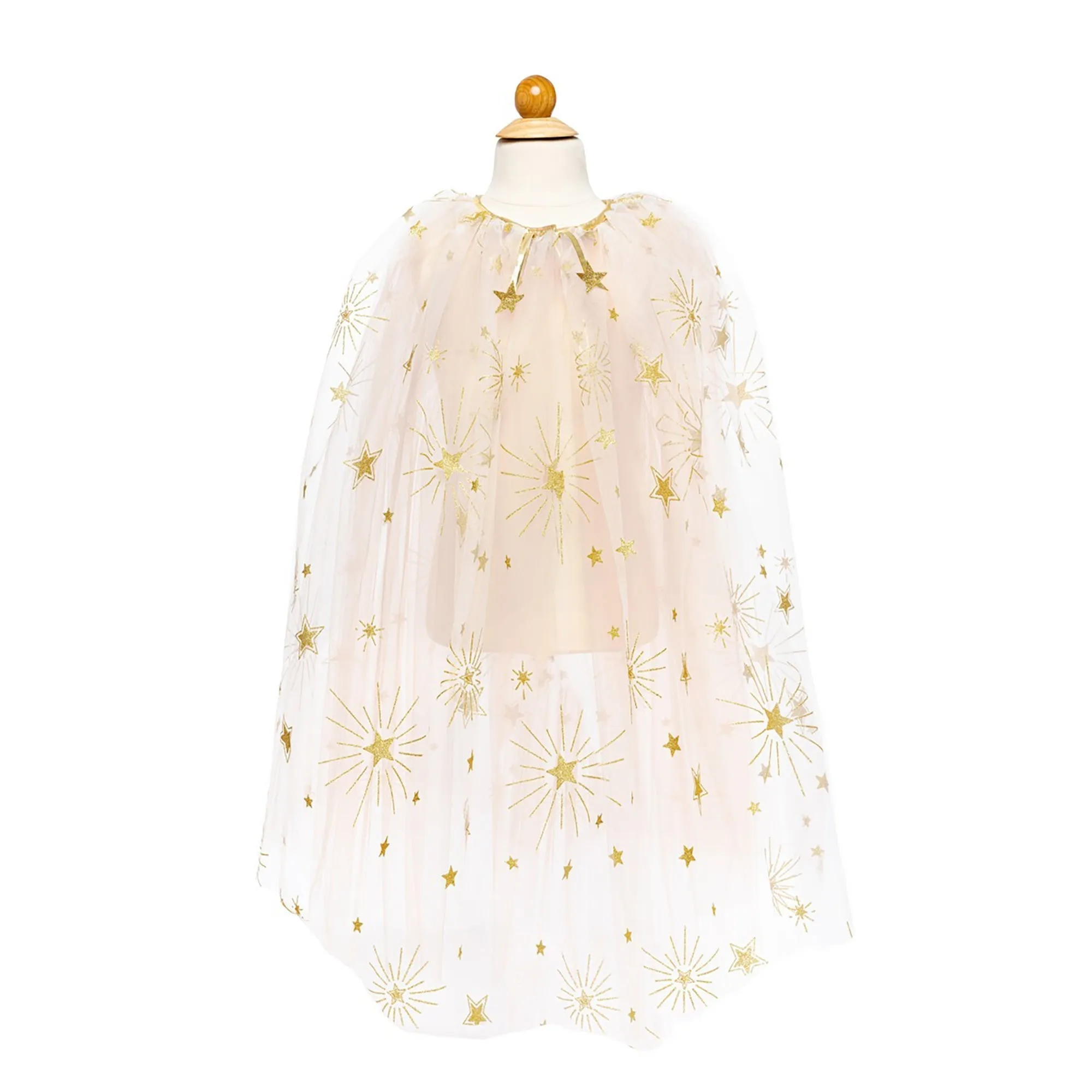 Gold Glam Party Cape for Kids