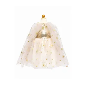 Gold Glam Party Cape for Kids