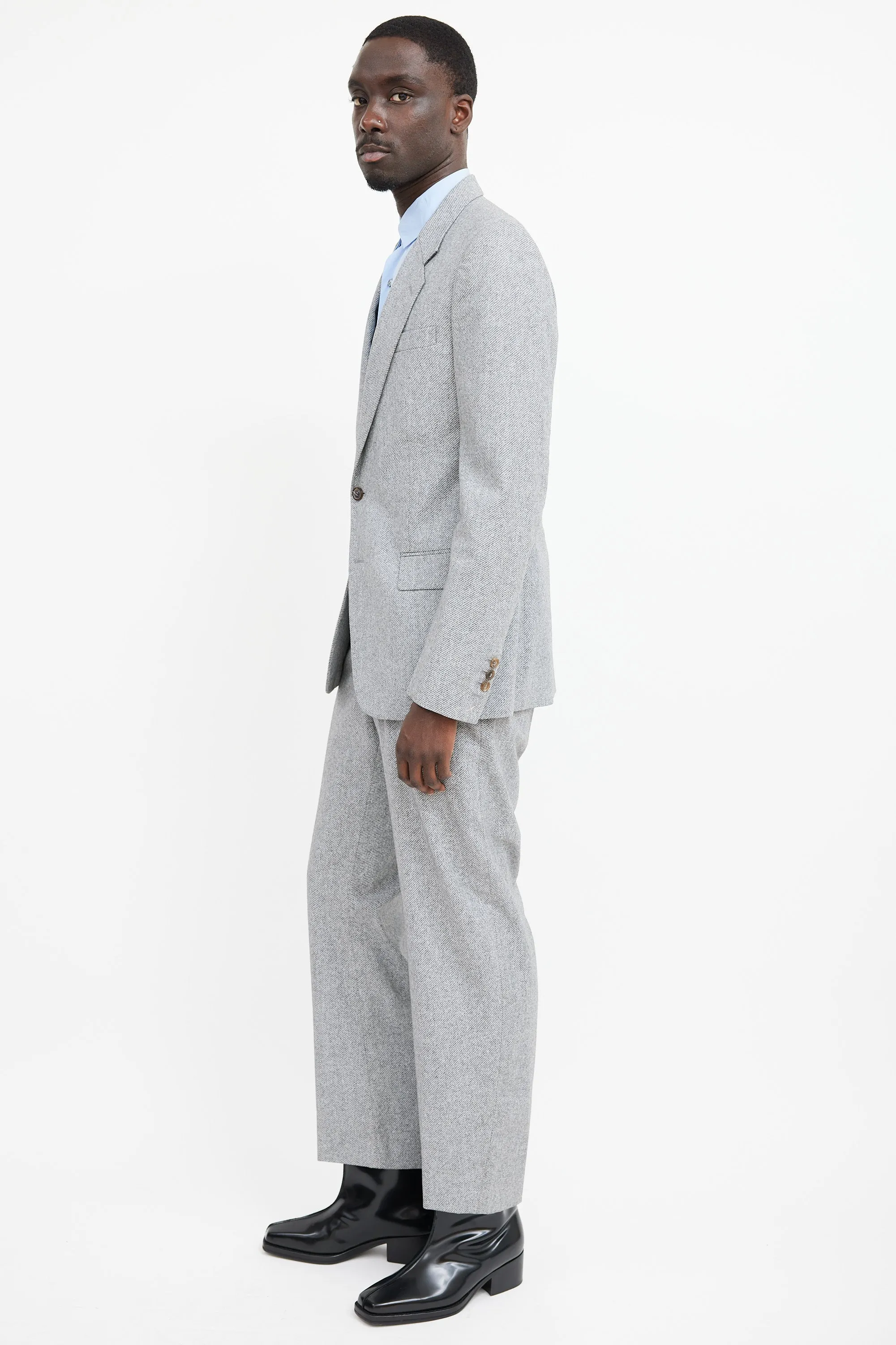 Grey Wool Suit