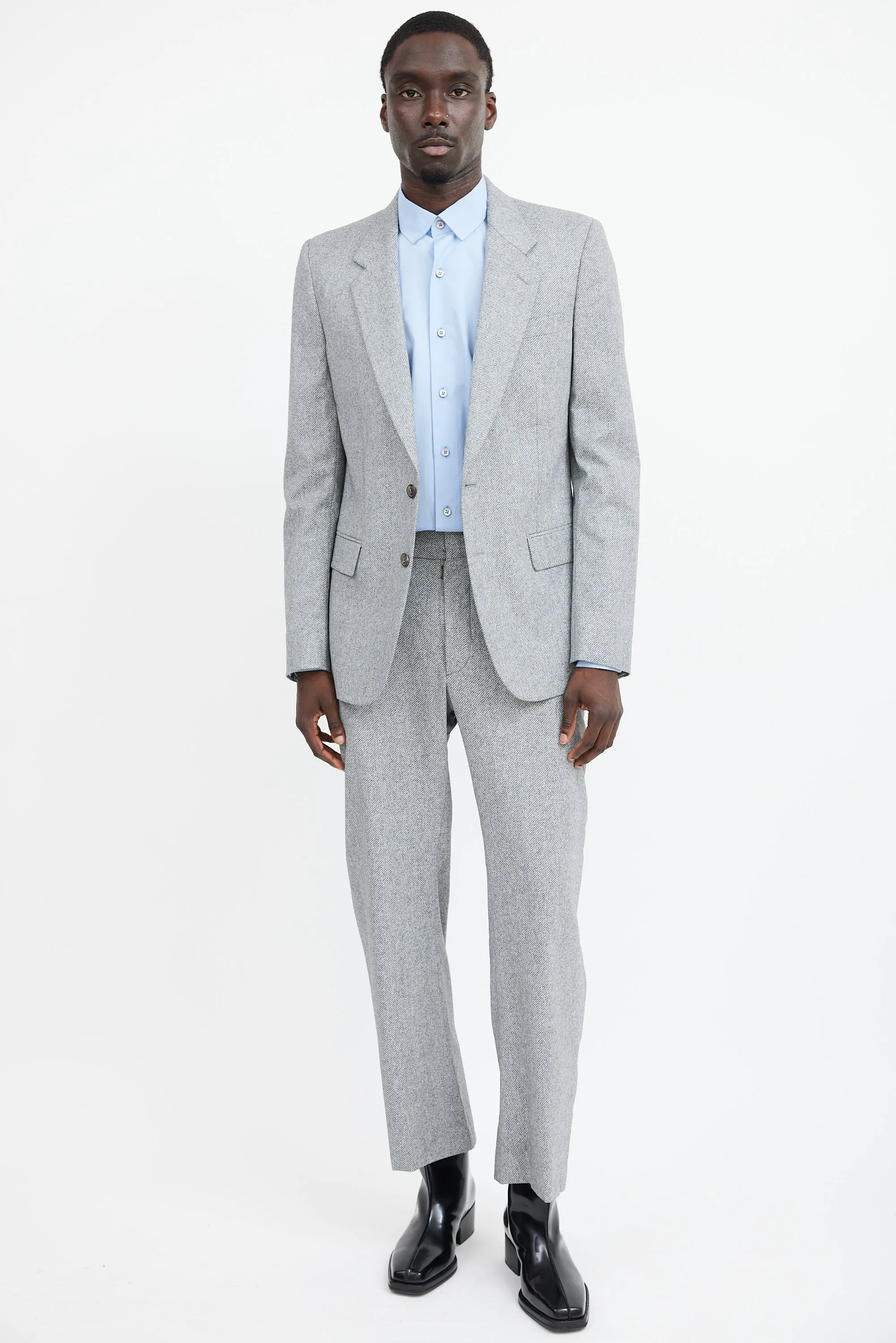 Grey Wool Suit