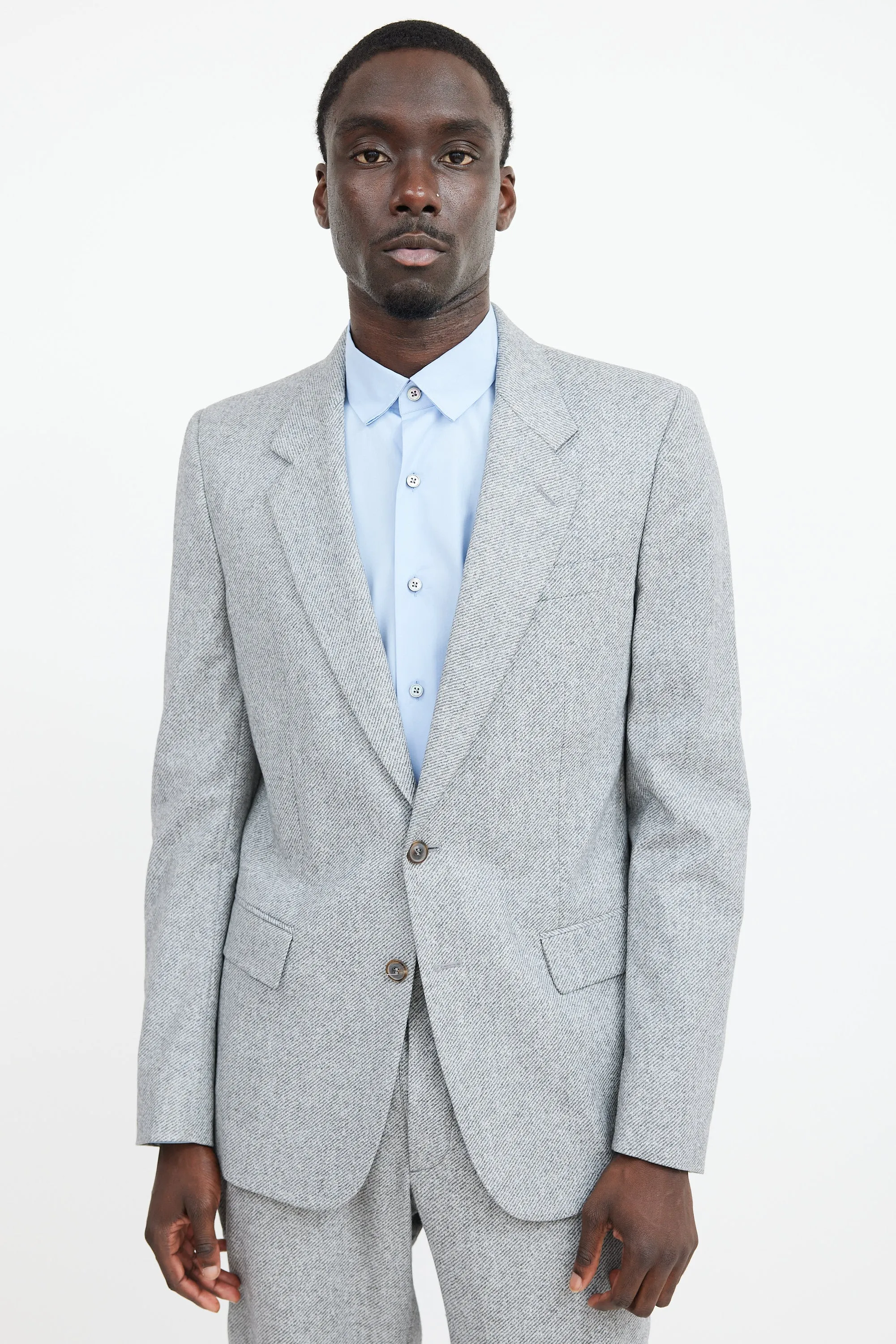 Grey Wool Suit