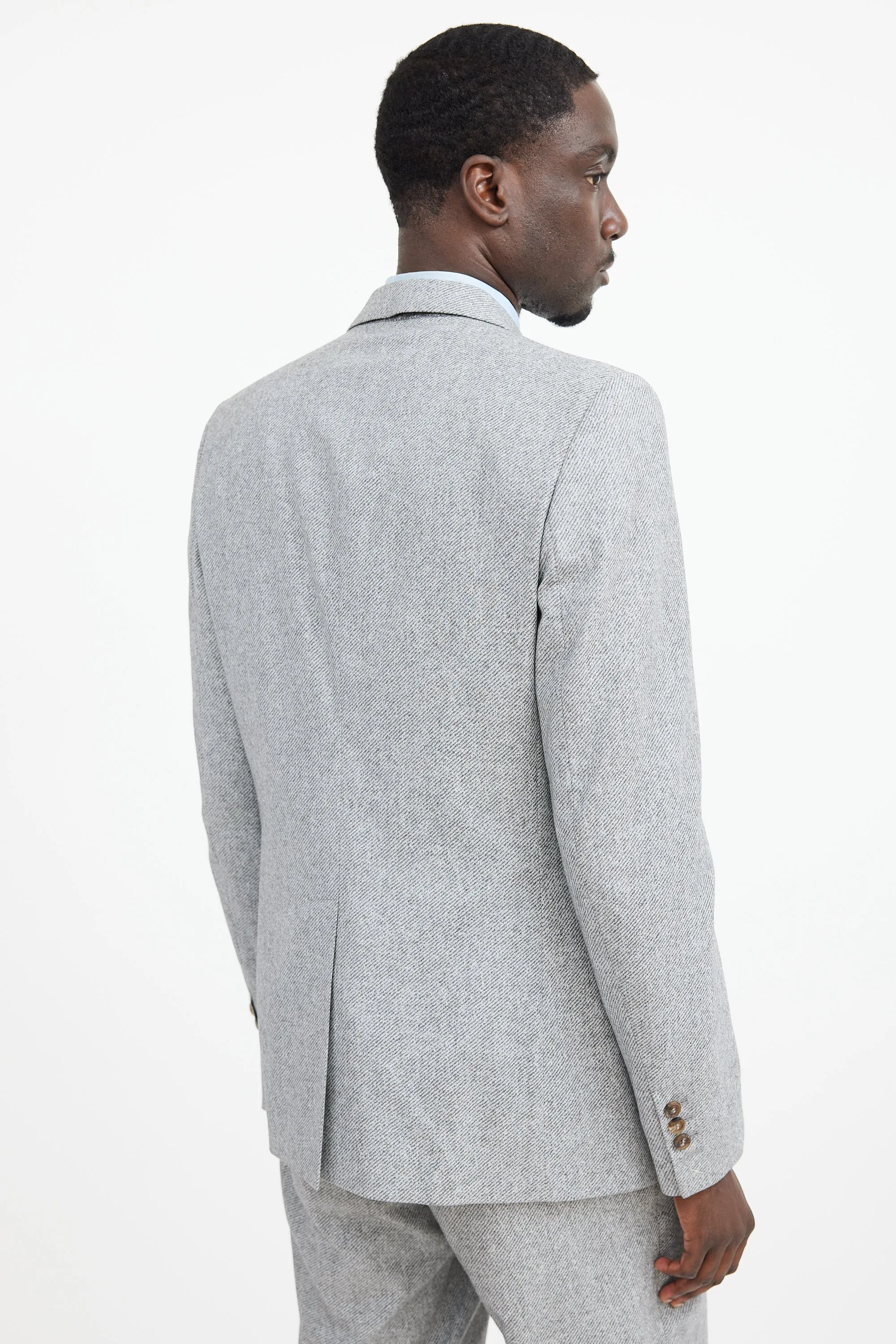 Grey Wool Suit