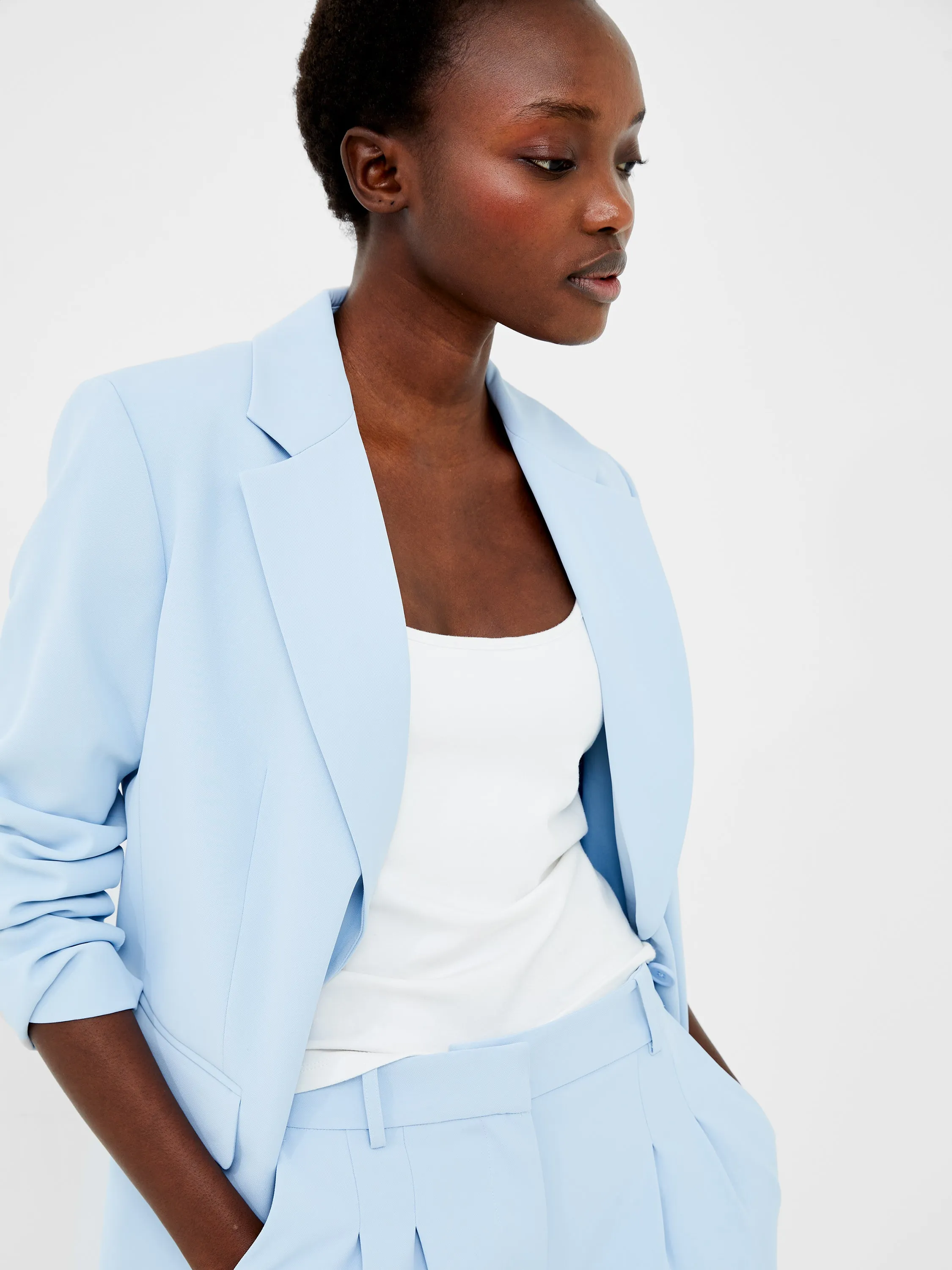 Harrie Tailored Single Breasted Blazer