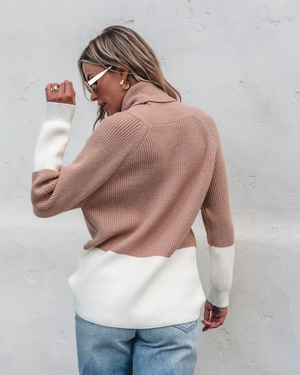 Harvest Celebration Color Block Sweater - FINAL SALE