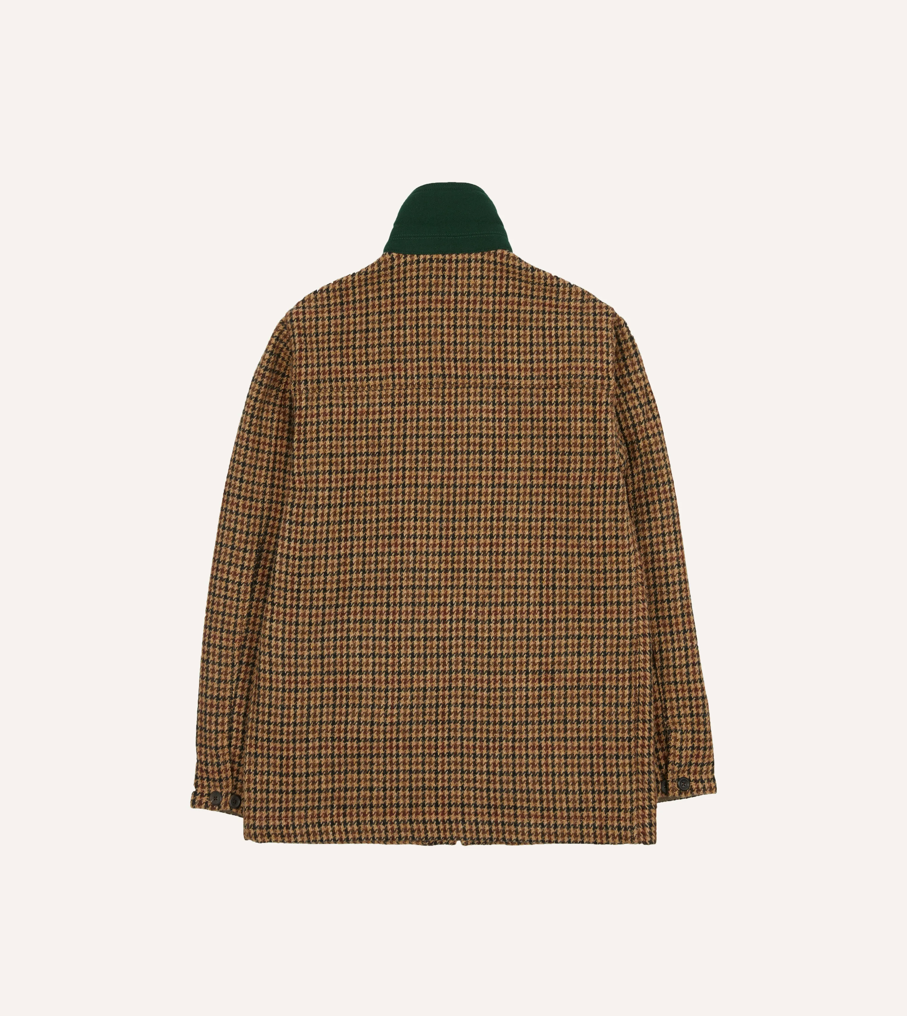 Houndstooth Check Harris Tweed Donkey Chore Jacket