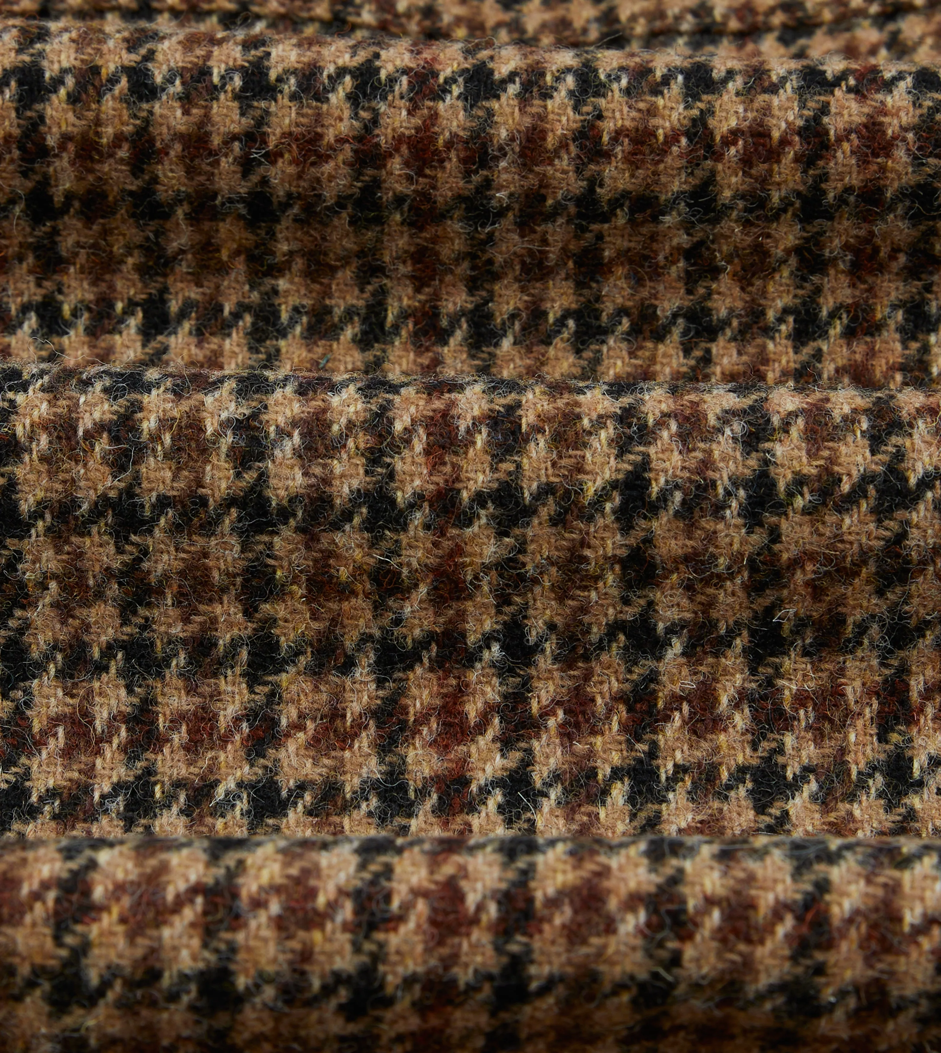 Houndstooth Check Harris Tweed Donkey Chore Jacket