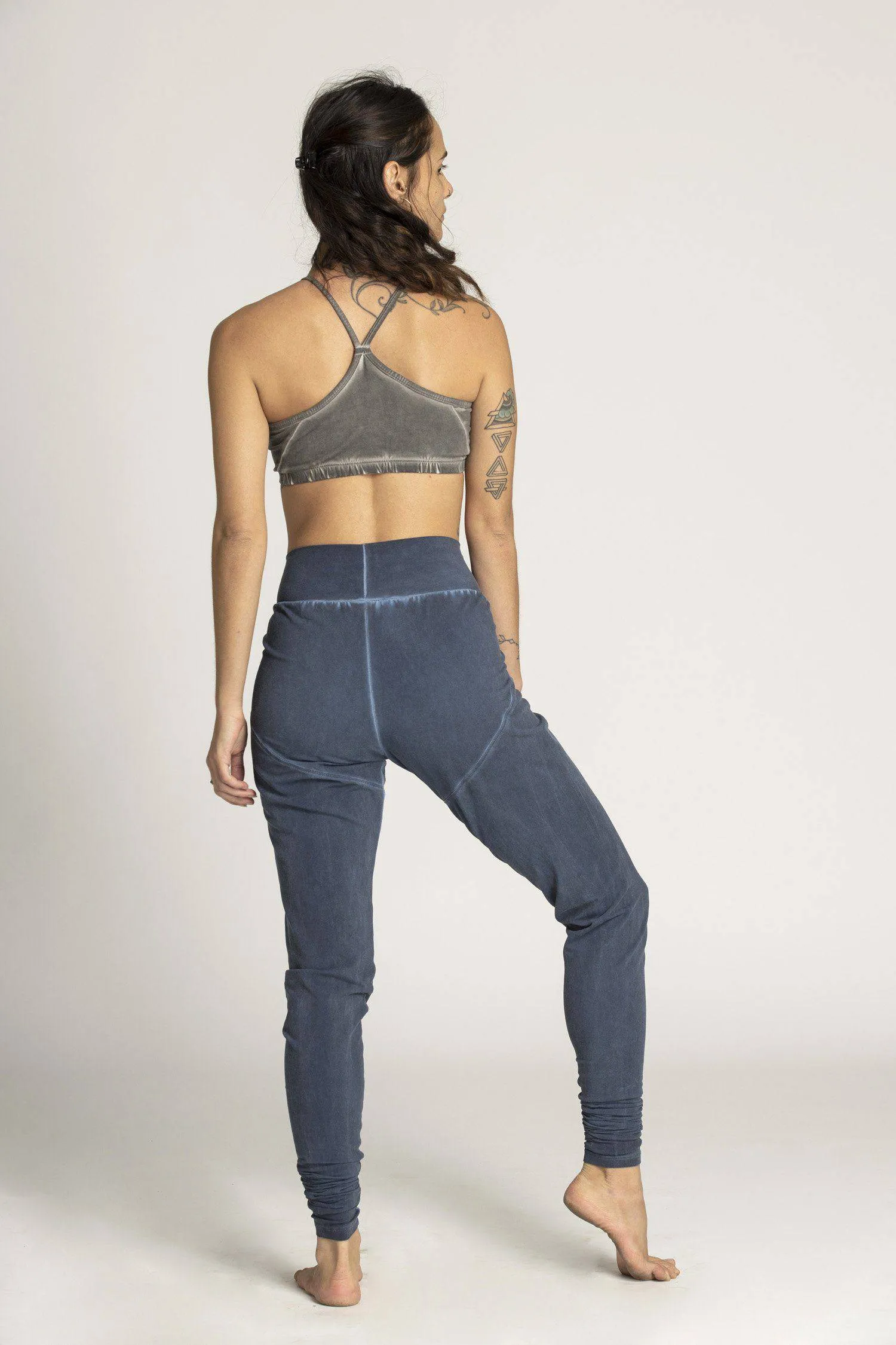 I'mPerfect Stonewash Extra Long Slouchy Pants 35%off