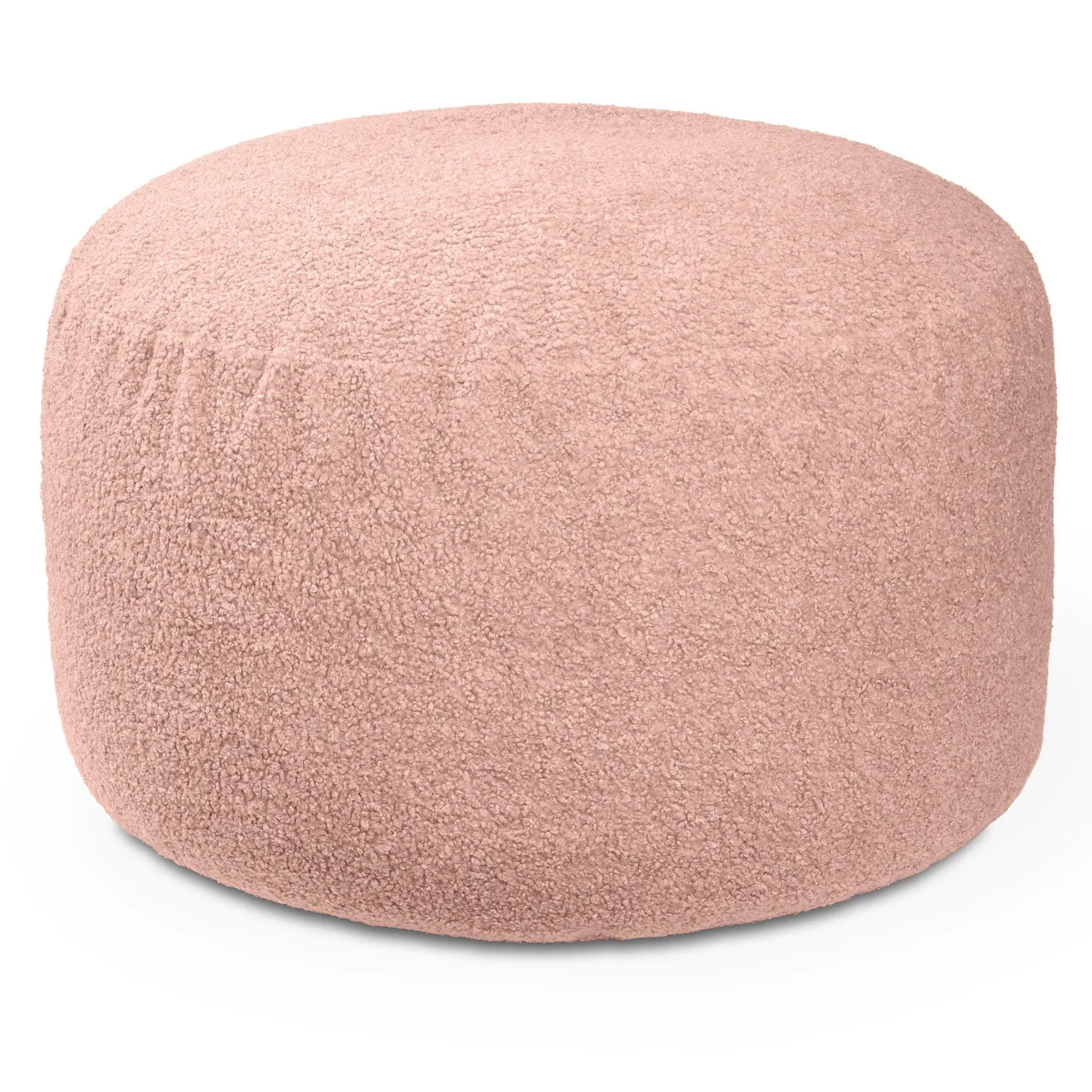 Jaxx Saxx Shearling Faux-Lamb 4 Ft Large Round Bean Bag