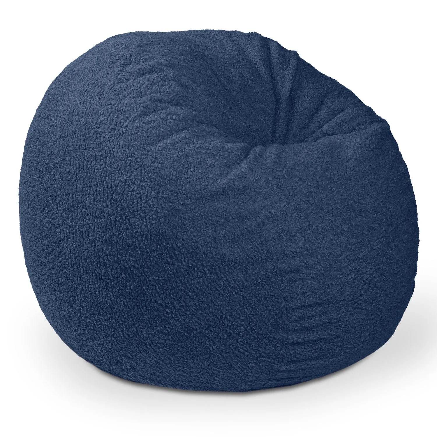 Jaxx Saxx Shearling Faux-Lamb 4 Ft Large Round Bean Bag