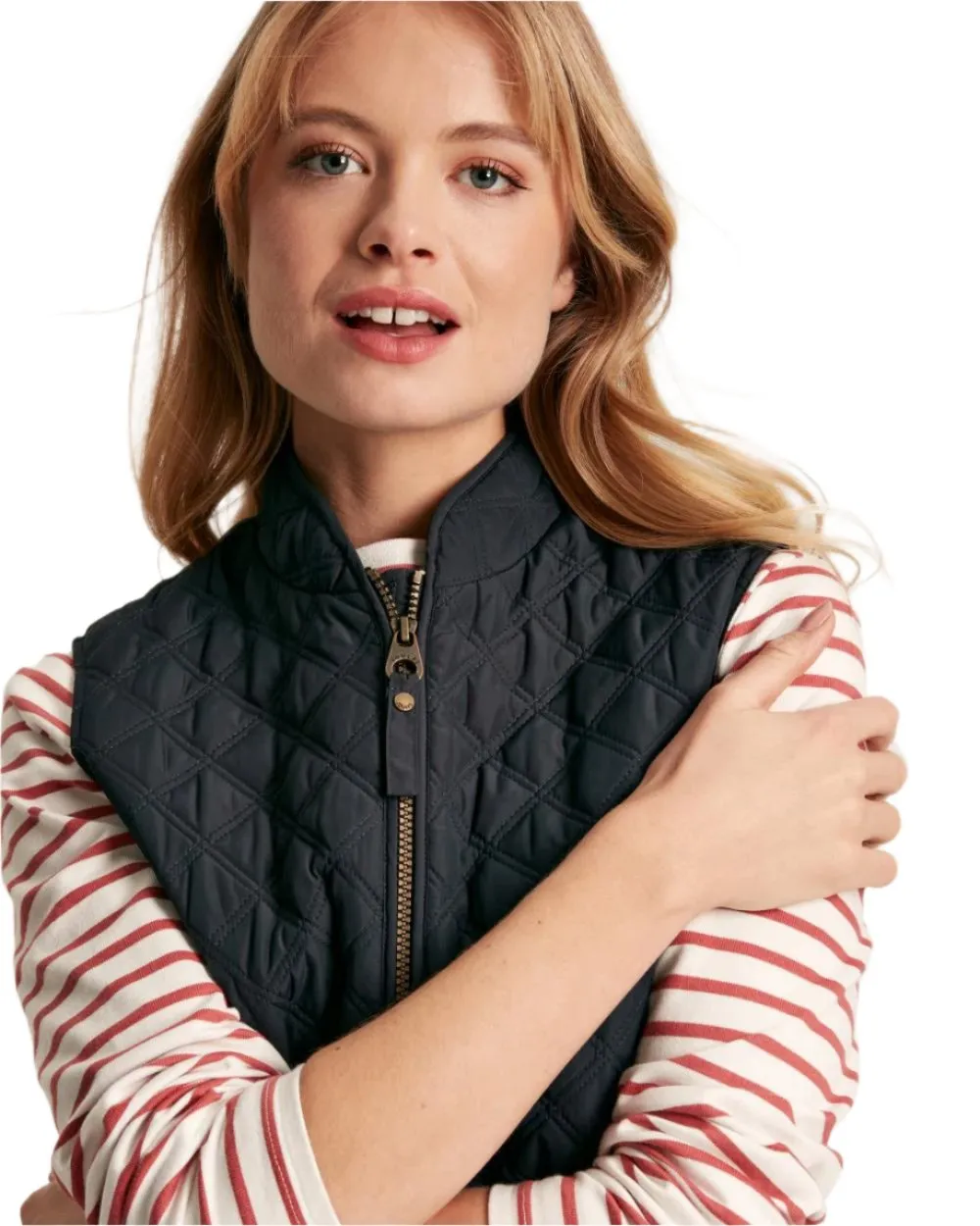 Joules Minx Showerproof Diamond Quilted Gilet