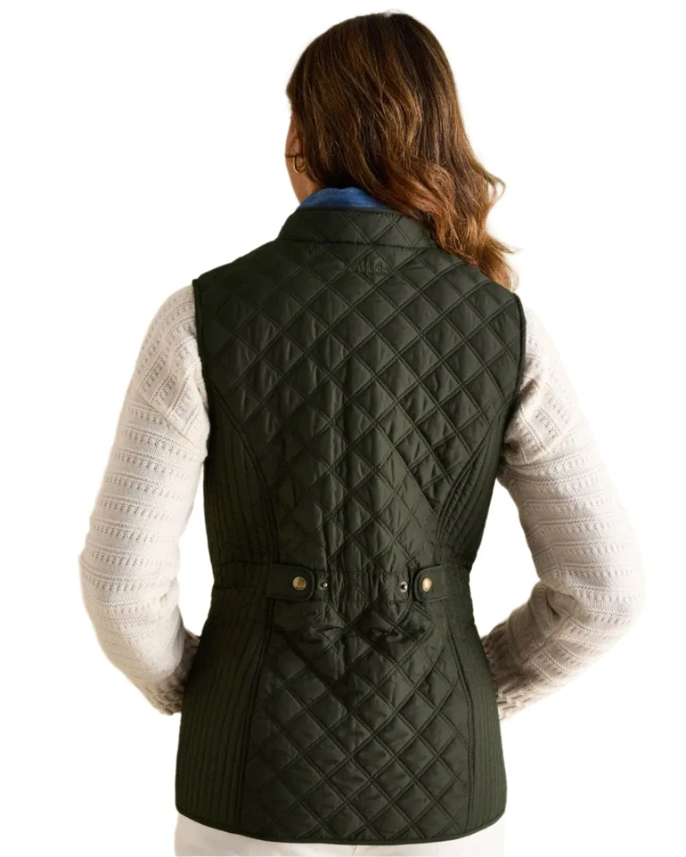 Joules Minx Showerproof Diamond Quilted Gilet