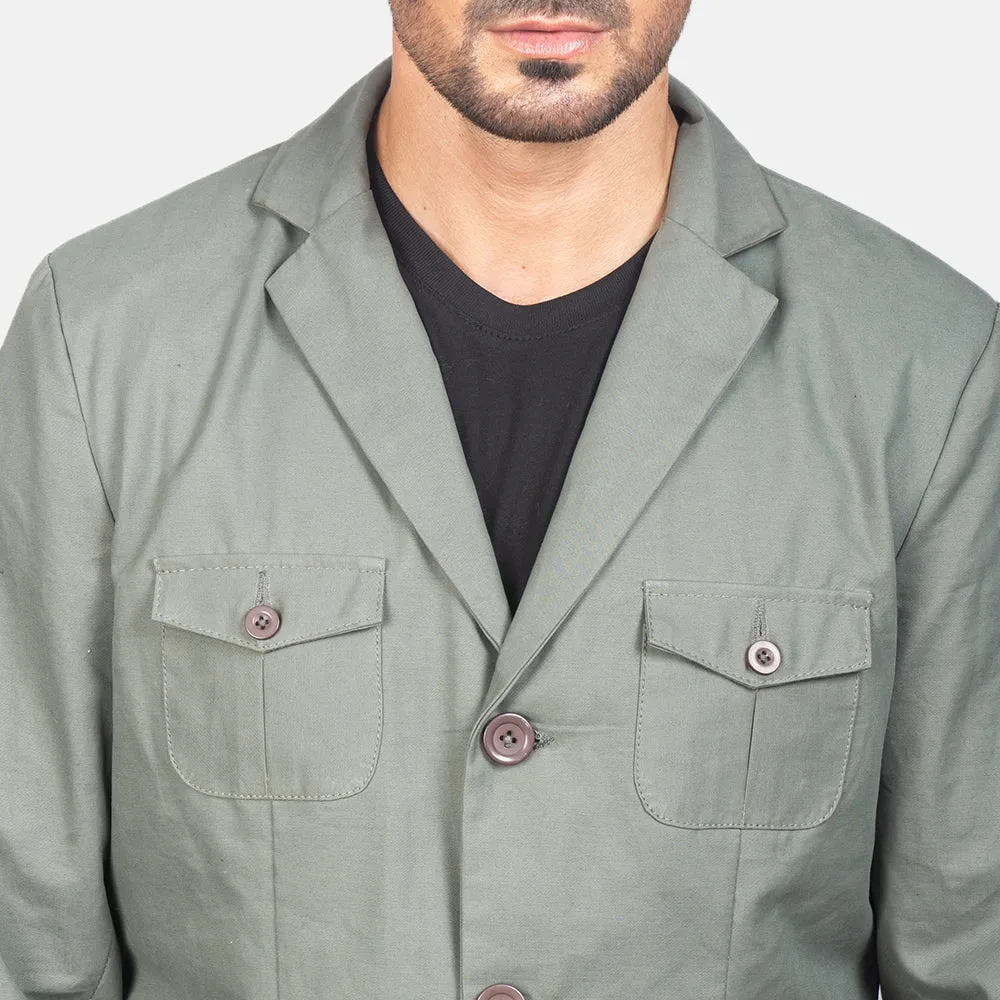 Kajetan Grey Safari Jacket