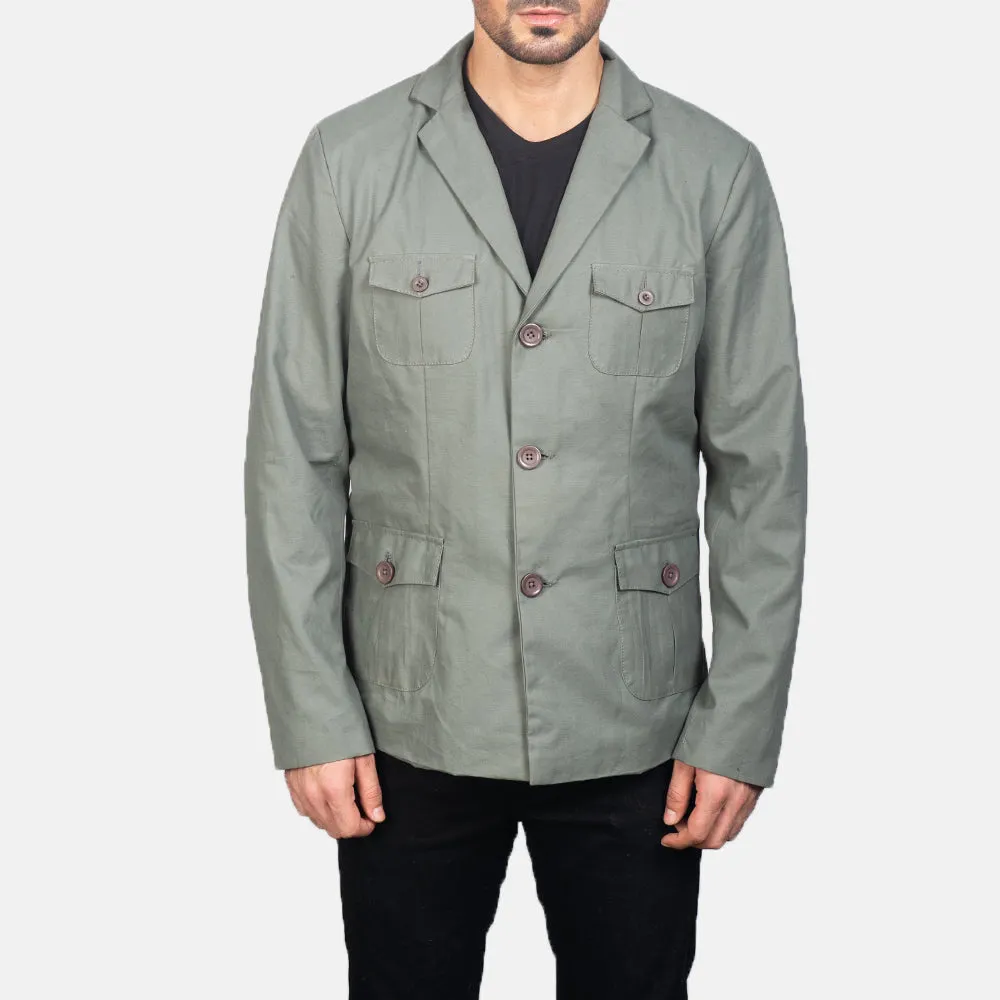 Kajetan Grey Safari Jacket