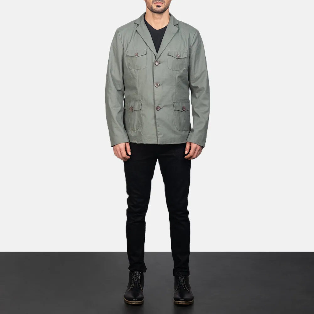 Kajetan Grey Safari Jacket