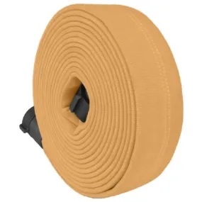 Key Fire Hose DP15 ECO-10 Lightweight Rubber Attack Hose, Double Jacket, 1.5" Size, 50' Section, Orange, 1 Each