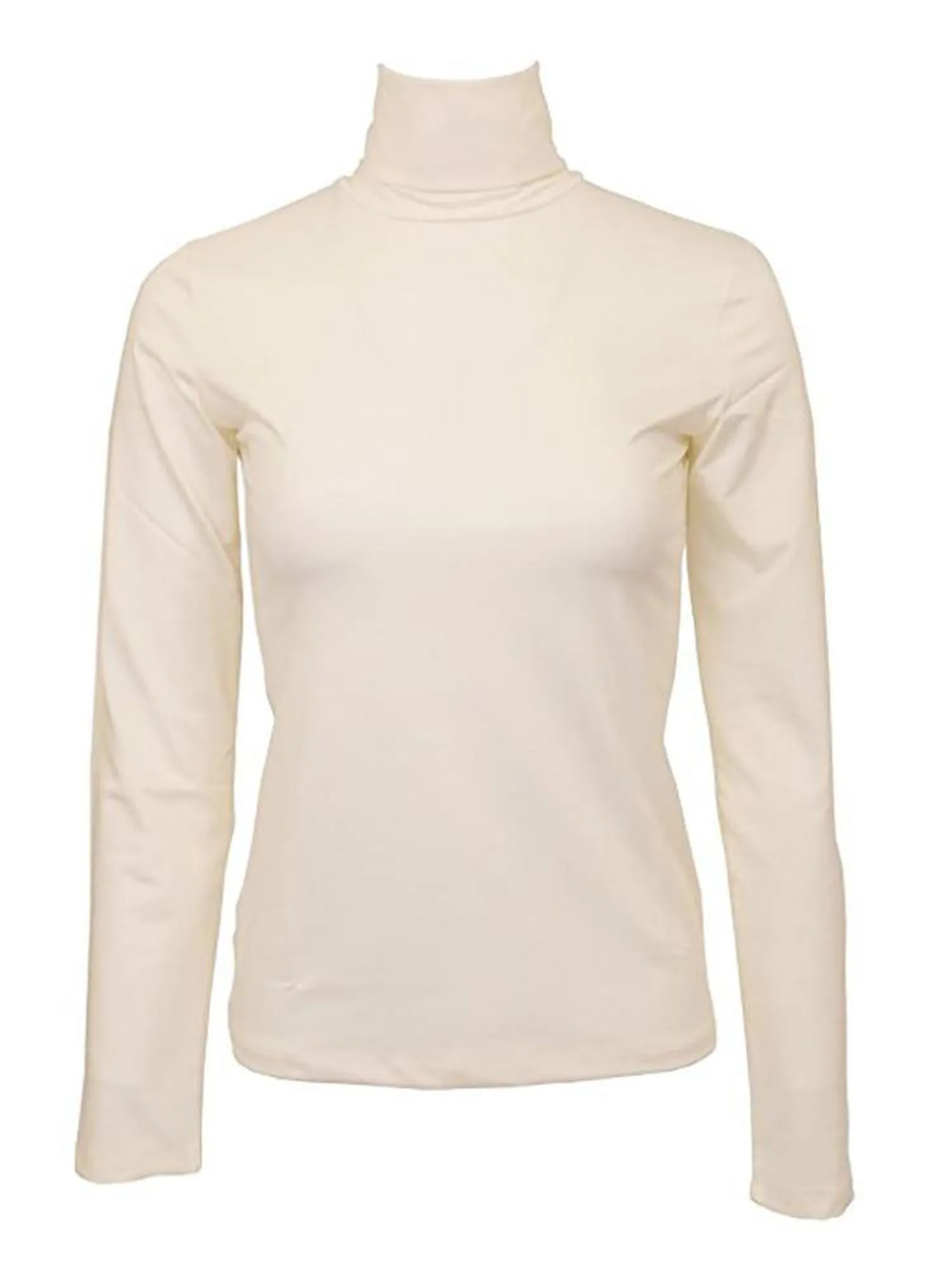 Kikiriki Long Sleeve Cotton Turtleneck Shell 12714