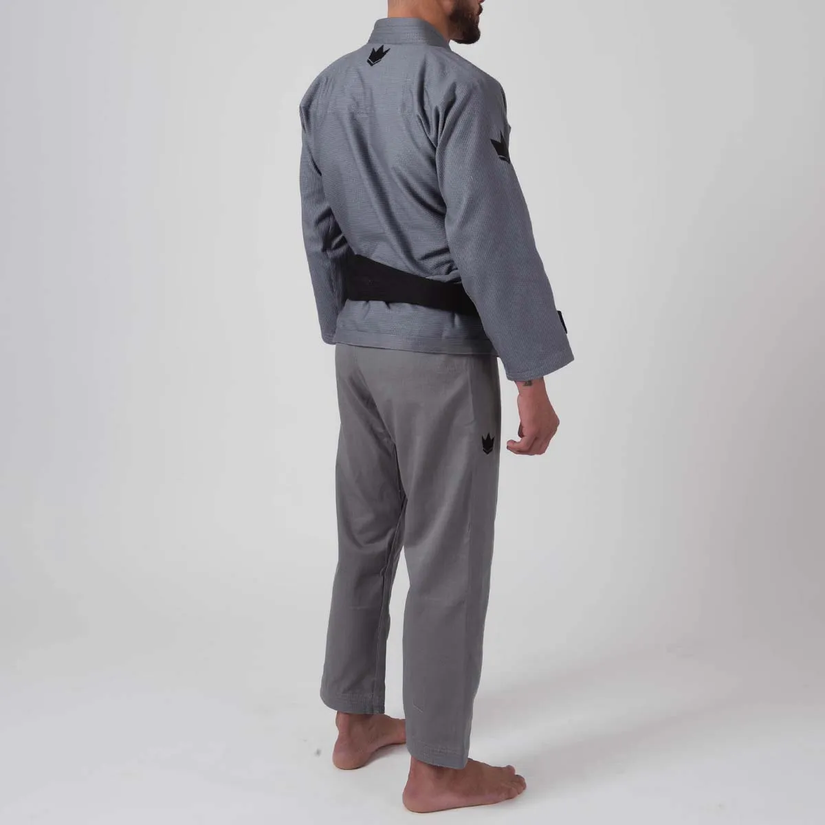 Kingz The ONE Jiu Jitsu Gi - Grey - FREE White Belt