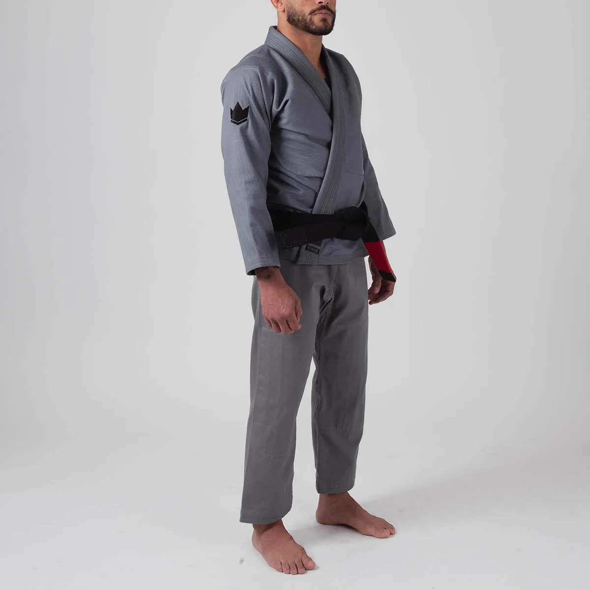 Kingz The ONE Jiu Jitsu Gi - Grey - FREE White Belt