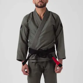 Kingz The ONE Jiu Jitsu Gi - Military Green - FREE White Belt