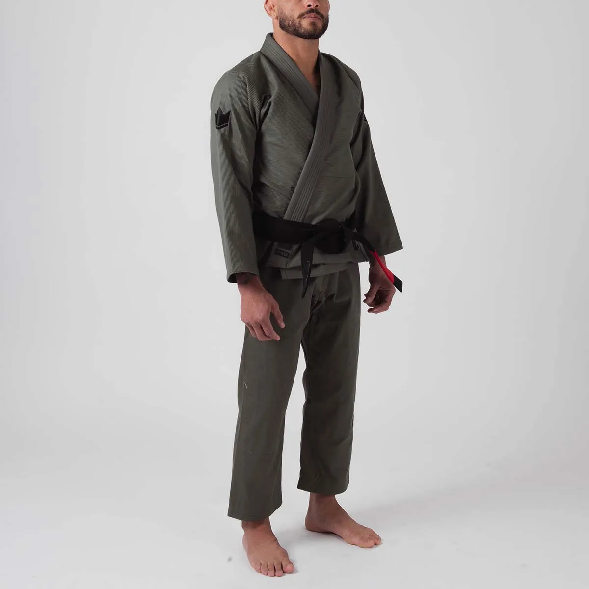 Kingz The ONE Jiu Jitsu Gi - Military Green - FREE White Belt