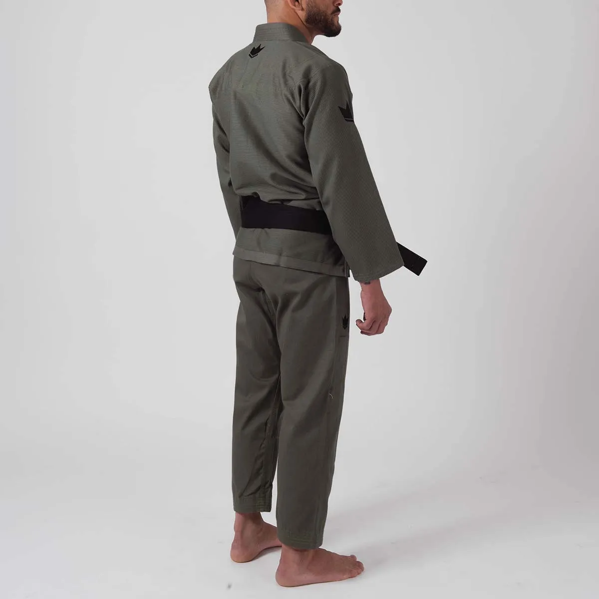 Kingz The ONE Jiu Jitsu Gi - Military Green - FREE White Belt