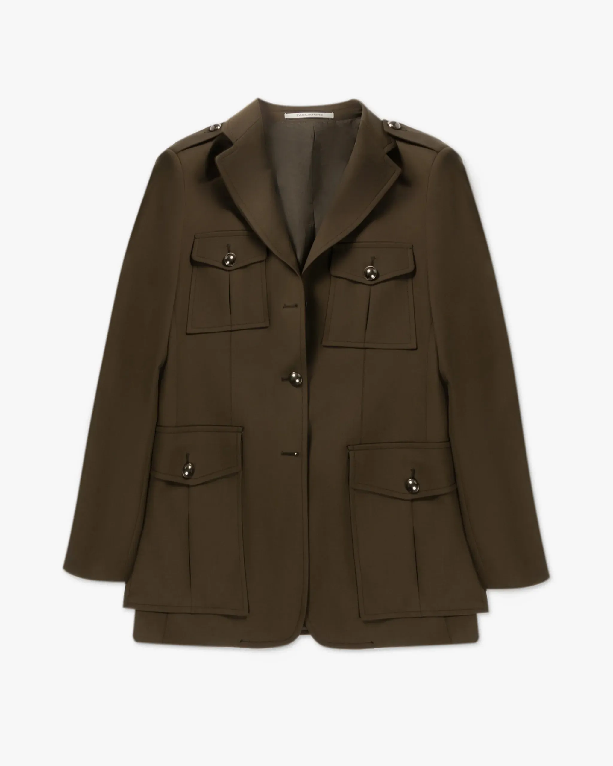 Langer Taillierter Army Blazer von Tagliatore