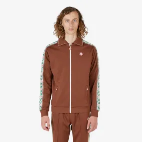 Laurel Track Top Brown