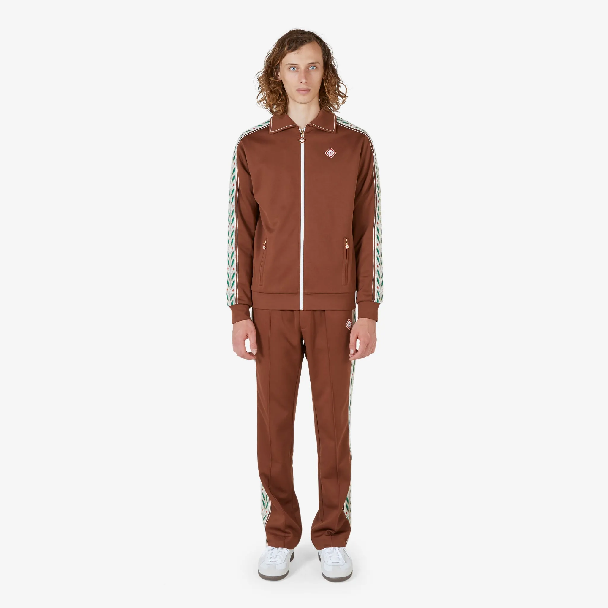 Laurel Track Top Brown