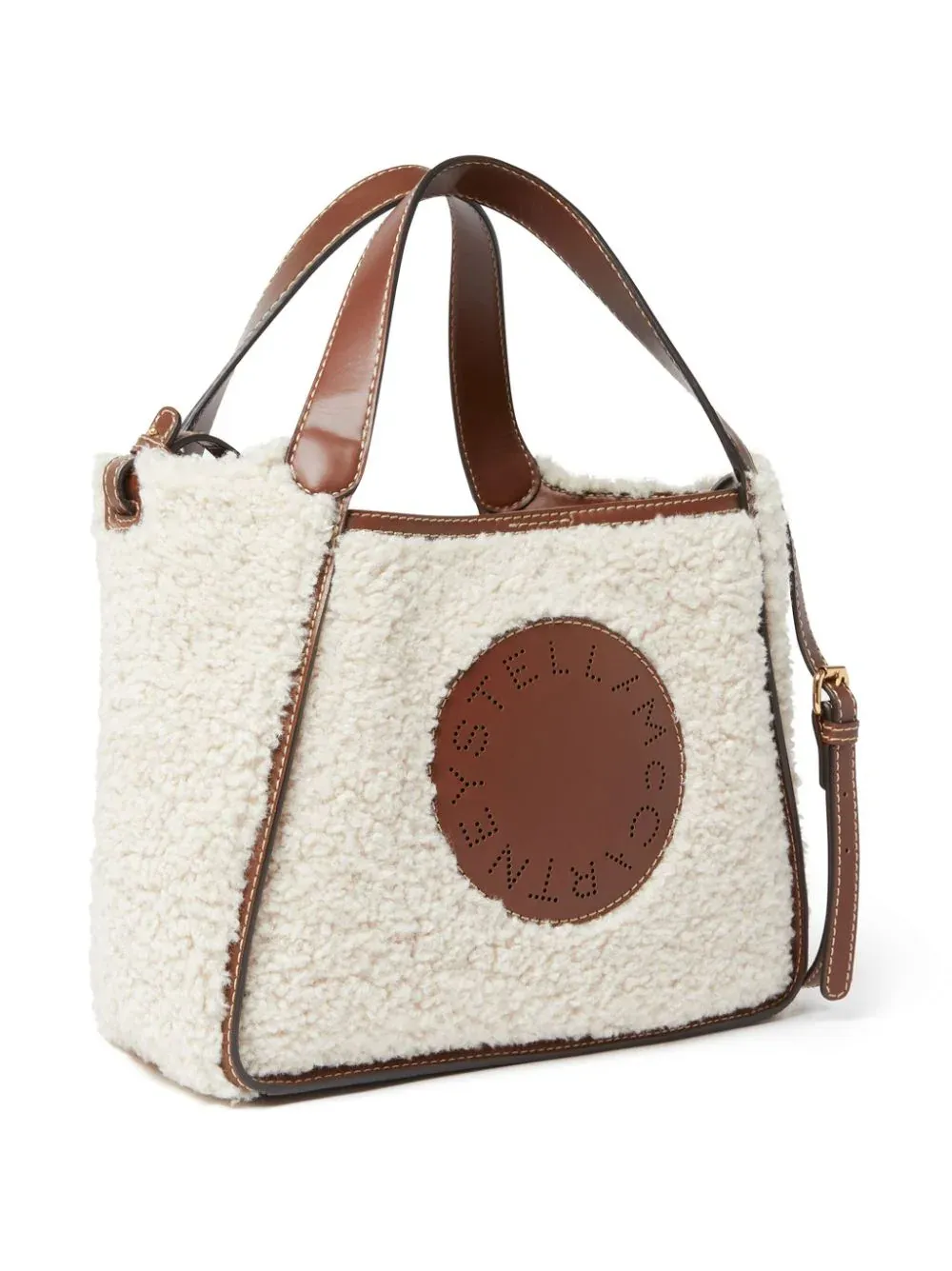 Logo Crossbody Bag Shearling