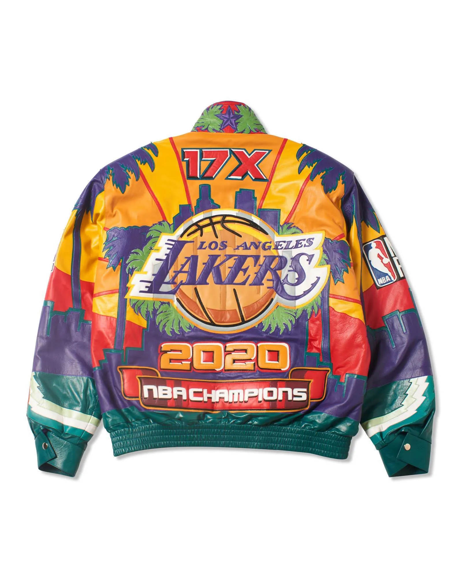 LOS ANGELES LAKERS 2020 CHAMPIONSHIP GENUINE LEATHER JACKET