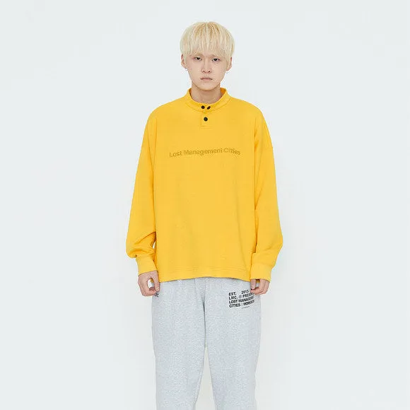 Lost Management Cities PK Pullover Long Sleeve 'Yellow'