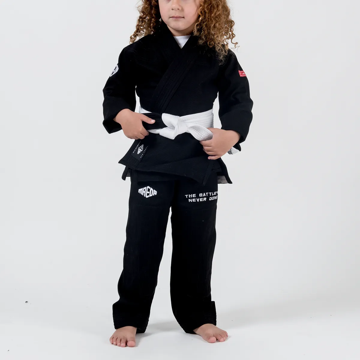 Maeda Red Label 3.0 Kid's Jiu Jitsu Gi (Free White Belt)