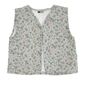 MAMA & MINI - Mini Quilt Gilet Gracefull Flower Sage