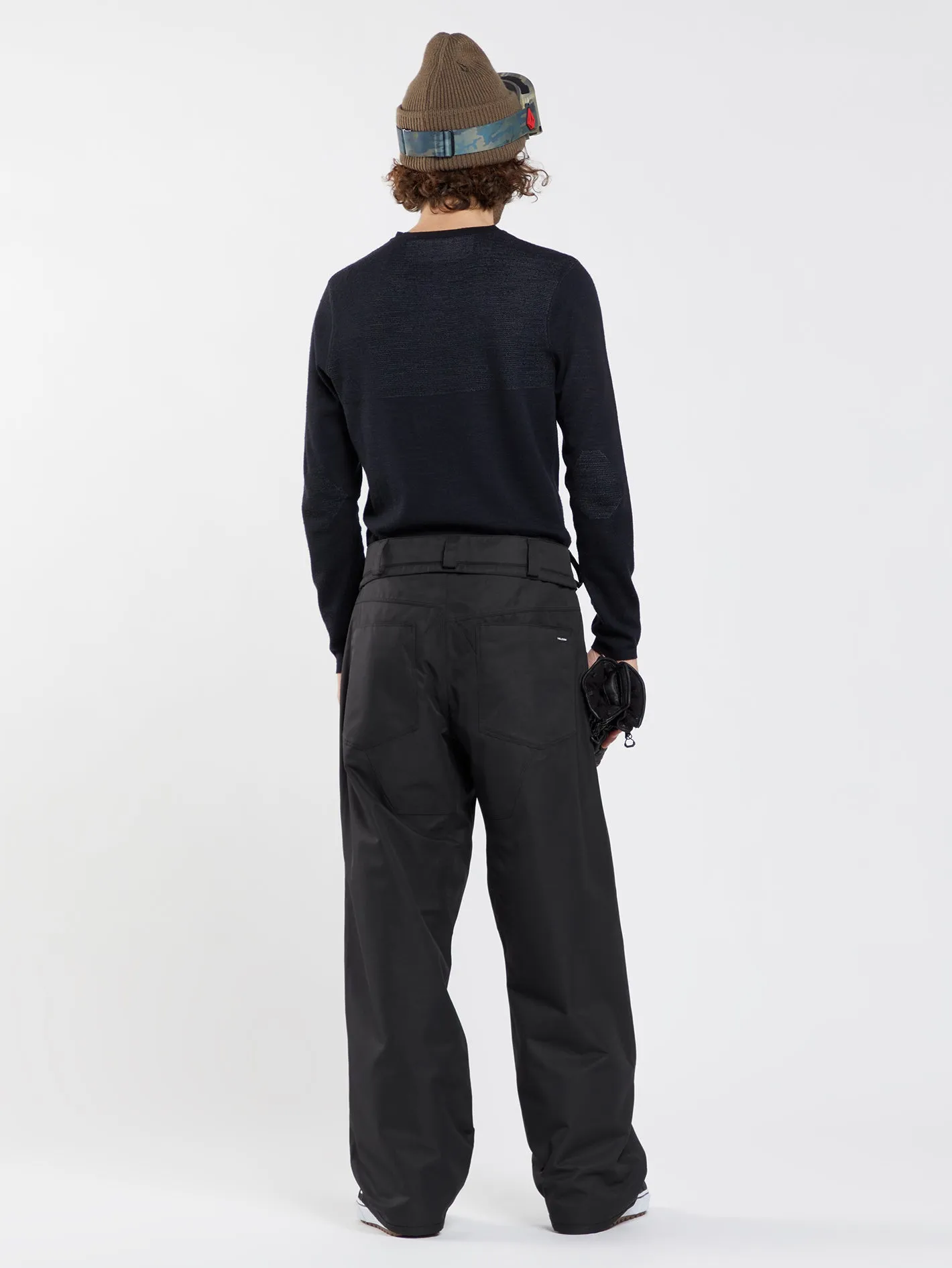 Mens 5-Pocket Pants - Black