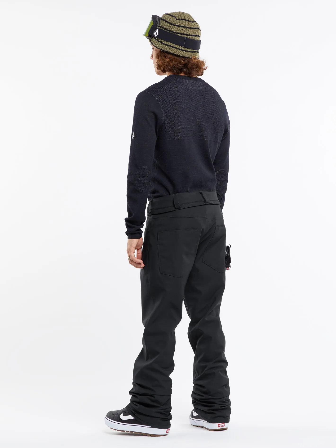 Mens 5-Pocket Tight Pants - Black