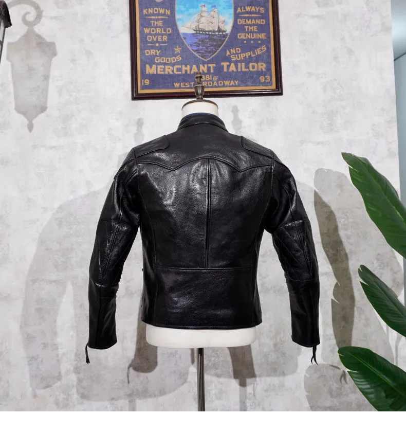 Men's Biker Leather Jacket