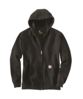 Men's Carhartt Midweight Zip Front Jacket K122-BLK