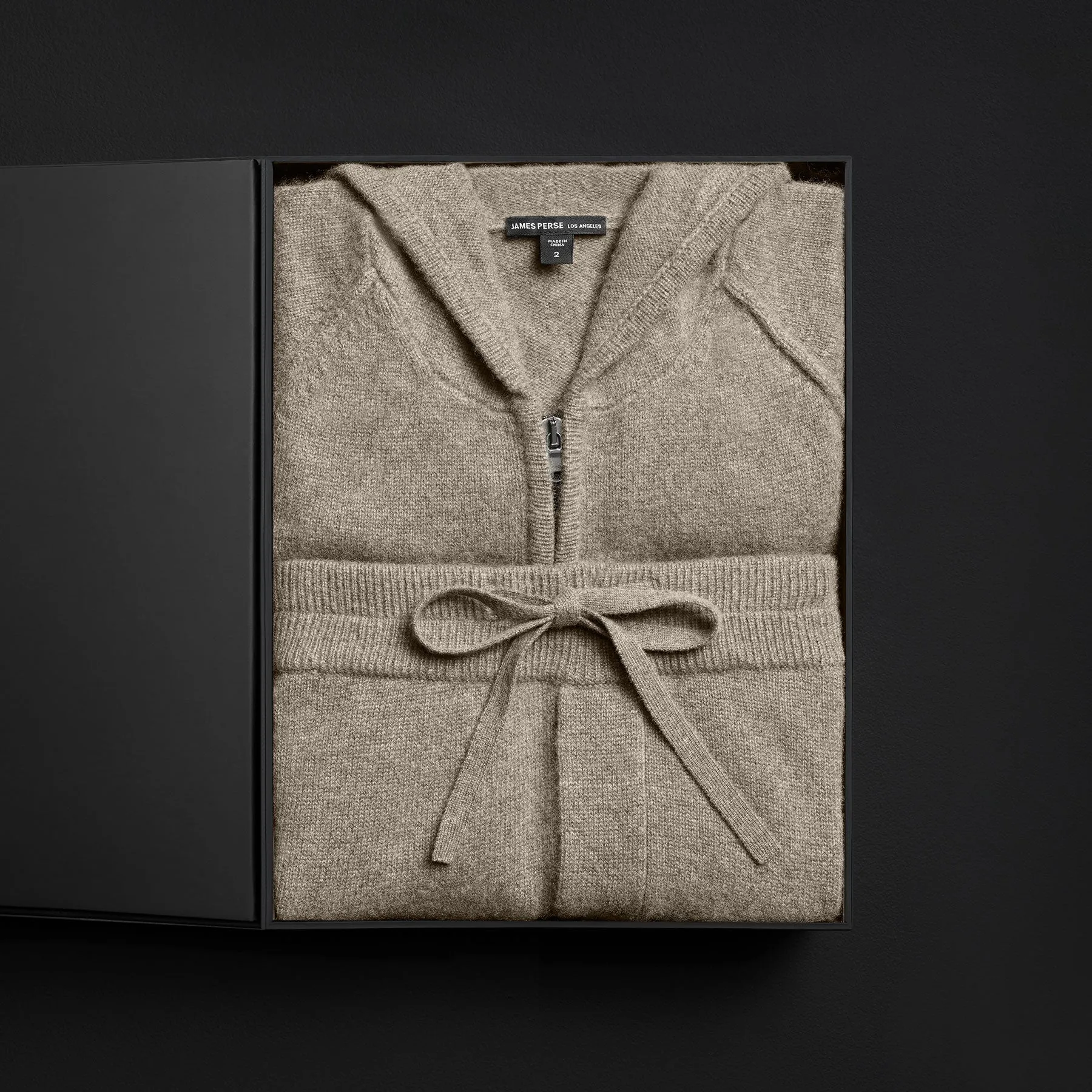 Men's Cashmere Track Suit Gift Set - Coyote