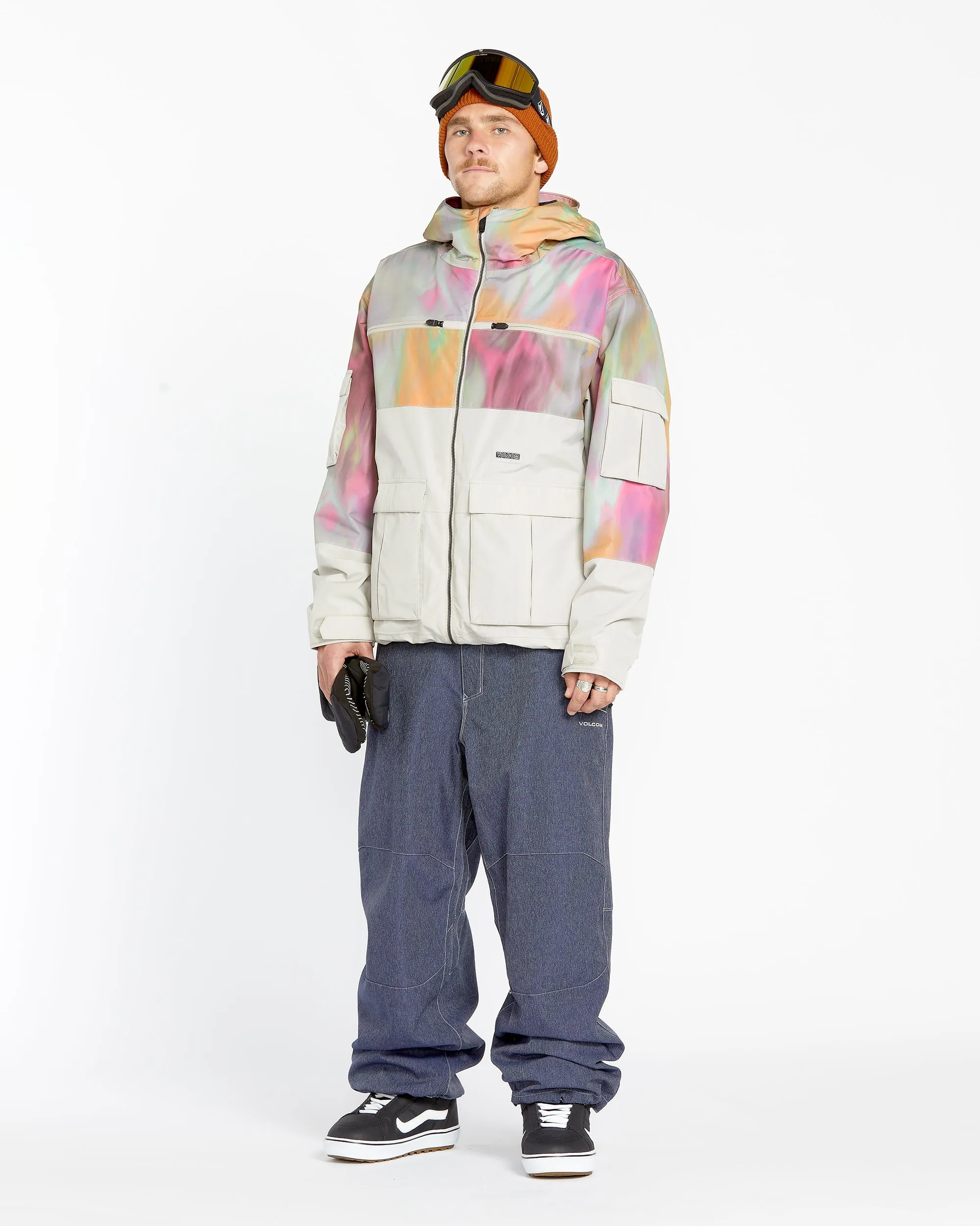 Mens Snow Billow Pants - Dark Denim