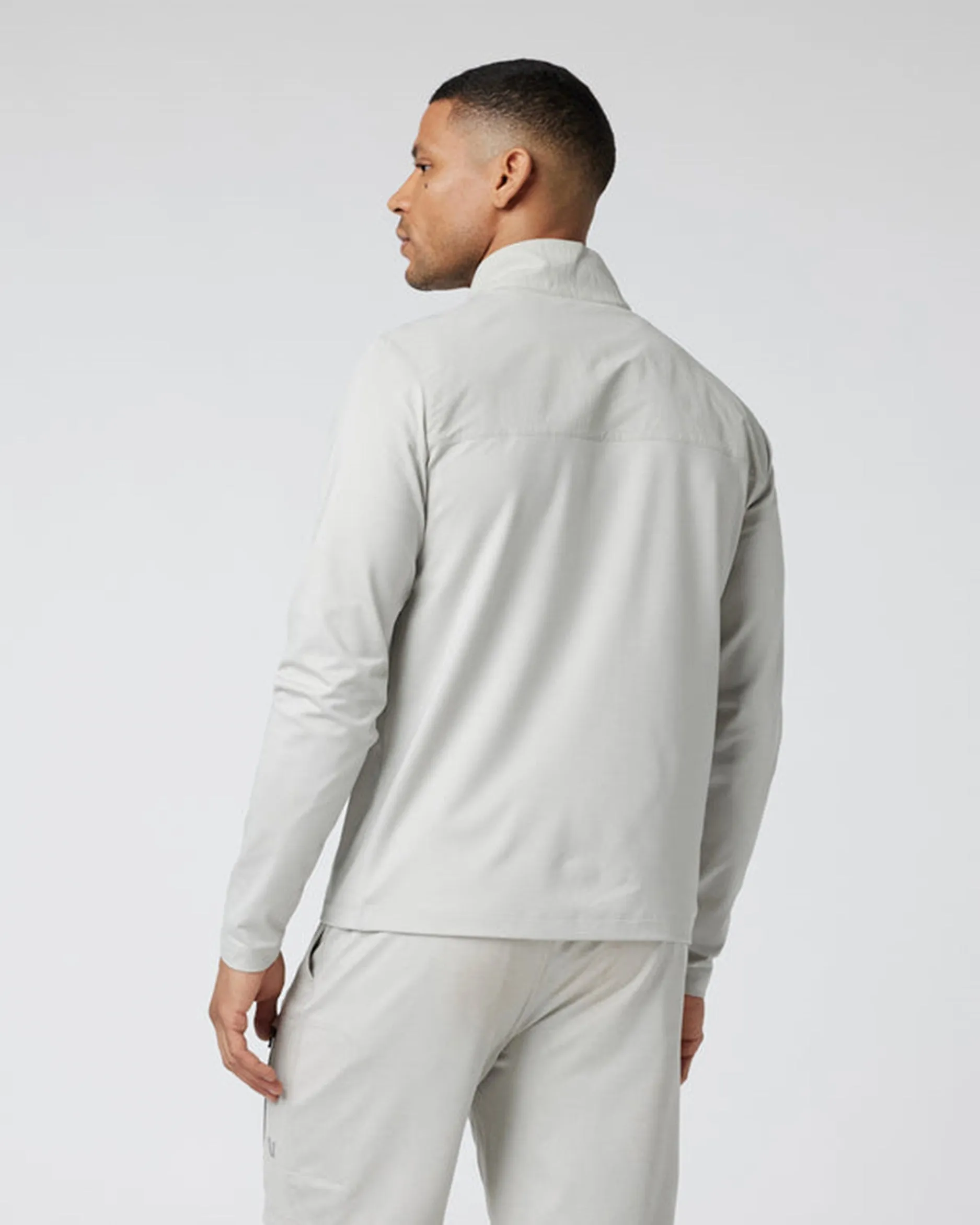 MEN'S SUNDAY ELEMENT TRACK JACKET - HVA VAPOR HEATHER