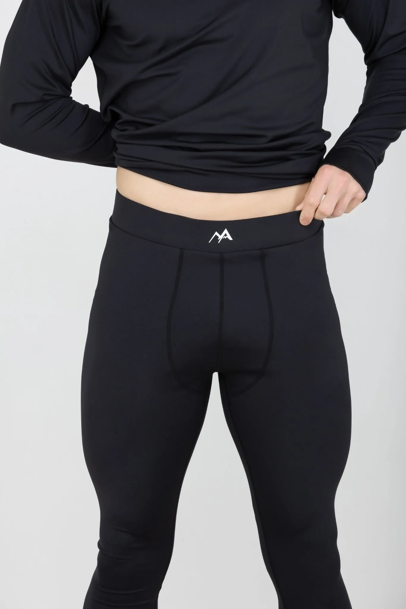 MEN'S THERMAL BASE LAYER PANT BLACK