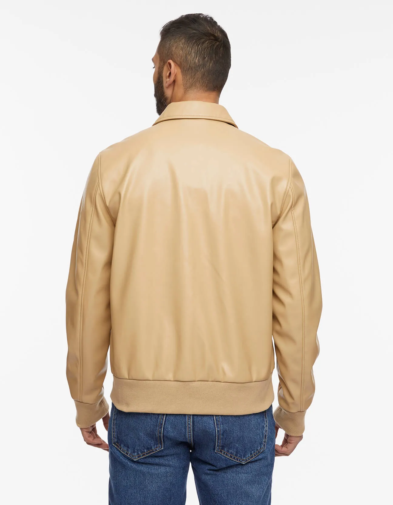 Men's Vegan Leather Jacket