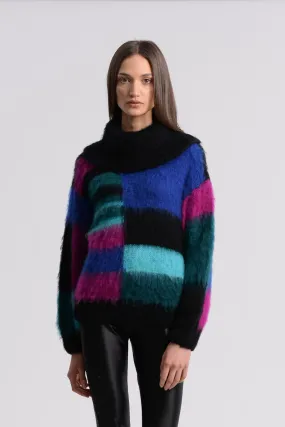 Molly Bracken Multicoloured Knitted Sweater